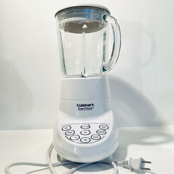 Cuisinart Kitchen Cuusinart Smartpower Blender White 7 Speed White